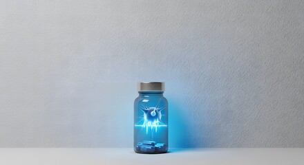 Brain with ADHD concept illustrating neurological differences and mental health