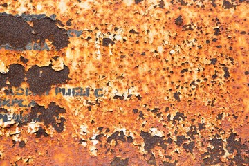 Rusty and Dirty Metal texture, Old grunge copper rustic texture