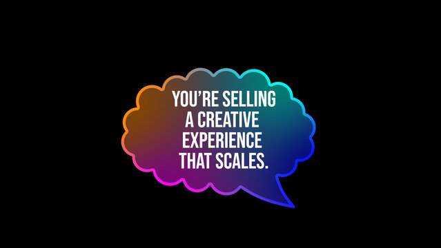 Gradient Speech Bubble 13