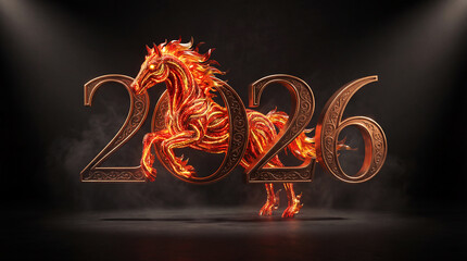 Year of the Red Fire Horse 2026 Eastern Zodiac