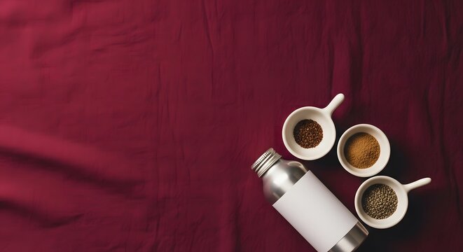 Brain with ADHD highlighting attention deficit hyperactivity disorder on a gray background