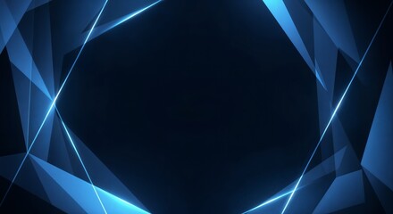 Blue minimalist abstract gradient background