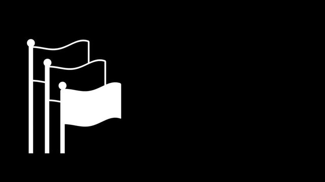 An international flag representation celebrating cultural diversity, unity, and global identity across multiple nations and communities