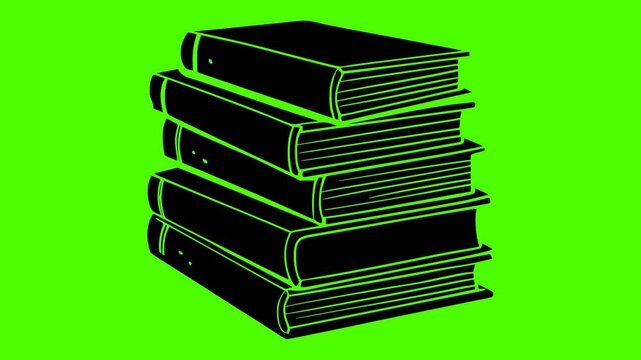 book illustration journal silhouette green logo screen icon video outline notebook paper diary note page planner notepad pen sheet shape information vector graphic background