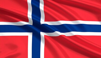 Fototapeta premium Flag of Norway