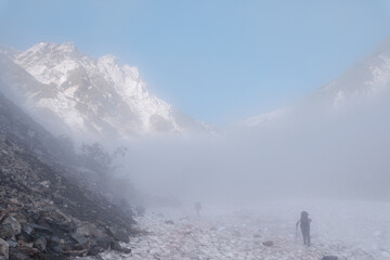 日本の山岳風景