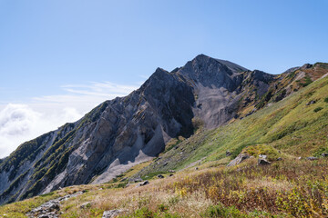 日本の山岳風景