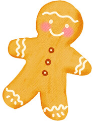 christmas gingerbread man