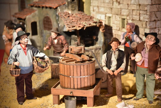 Santons&nbsp;proven&ccedil;aux&nbsp;de&nbsp;la&nbsp;cr&egrave;che&nbsp;de&nbsp;No&euml;l