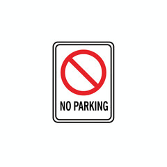 No Parking Sign Icon