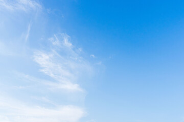 初冬の空　青空と雲06