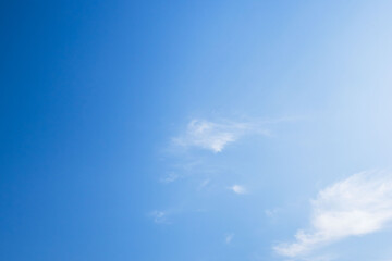 初冬の空　青空と雲08