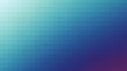 Abstract pixelated background with gradient of blue green and purple hues
