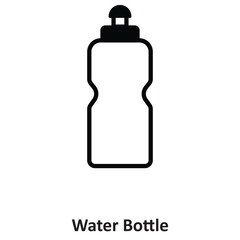 Water Bottle Vector icon which can easily modify or edit
