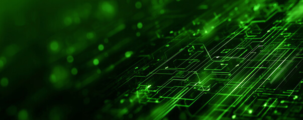green tech backgrounds use digital elements showcase innovative data visuals abstract electronic 