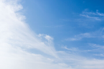 Obraz premium 初冬の空 青空と雲52