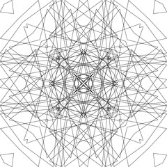 creative geometric pattern, ornament, modern art lines background, vector decoration