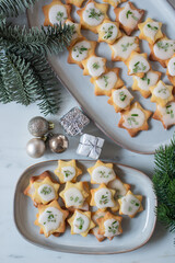 sweet home made german christmas cookies