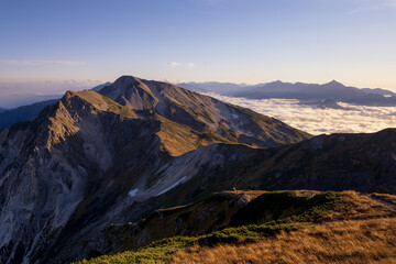Obraz premium 日本の山岳風景