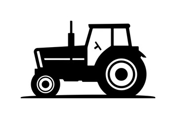 Fototapeta premium Modern tractor icon for farm equipment needs, vector illustration design.