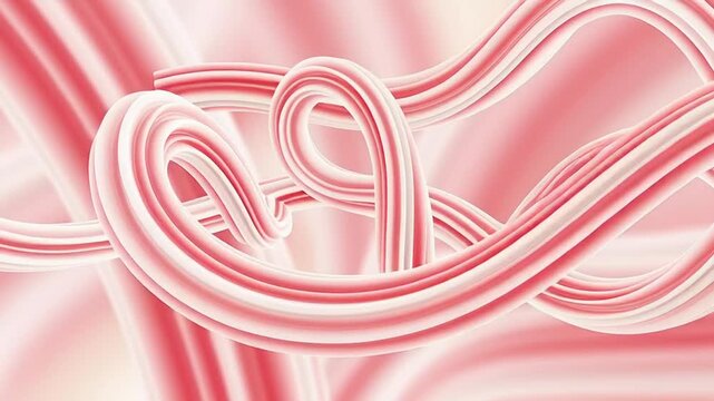 Abstract Candy Cane Swirls - A Festive and Sweet Background.