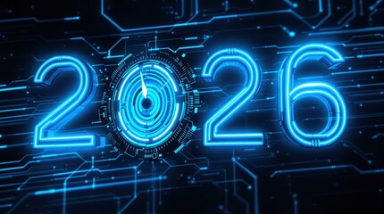 2026 digital technology concept