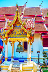 Ho Rakang belfry of Wat Phra Singh, Chiang Mai, Thailand