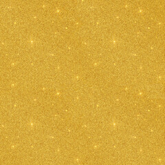 Gold glitter background texture with luxury sparkle. Perfect for festive holiday and christmas celebration cards, party invitations, packaging and social media design.