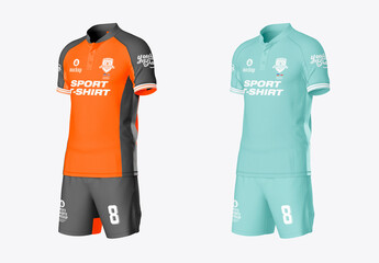 Men's Sports Uniform Mockup