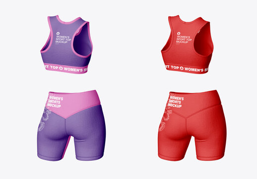 Women's Sport Kit Mockup