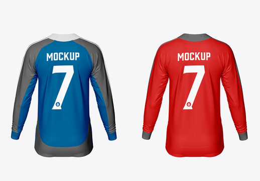 Long Sleeve Sport T-Shirt Mockup