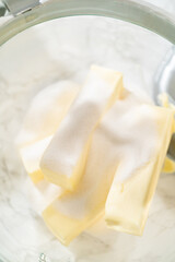 Sugar Sprinkled Over Butter Sticks