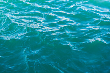 Waves on the Grand Canal in Venice, Italy