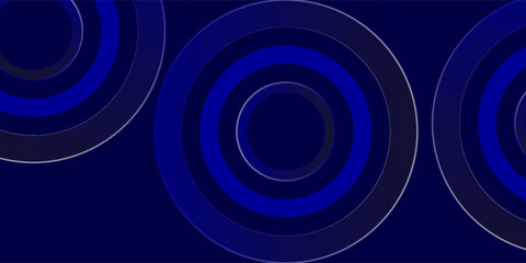Dark blue geometry abstract gradient background. Vector illustration