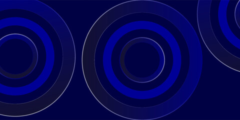 Dark blue geometry abstract gradient background. Vector illustration