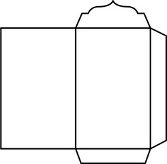 Template Of Printable Eid Envelope