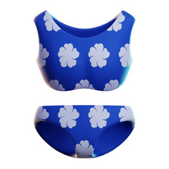 Bikini 3d Illustration