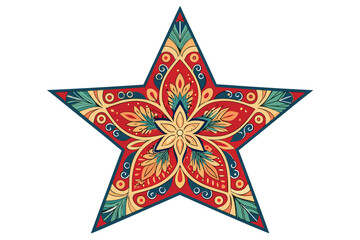 Vibrant Star With Festive Professional Photo