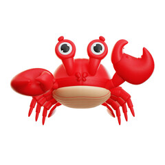 Crab 3d Illustration
