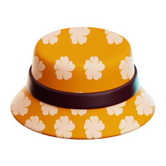 Summer Hat 3d Illustration
