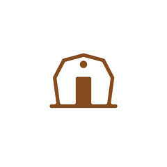 Agriculture barn house farming logo design
