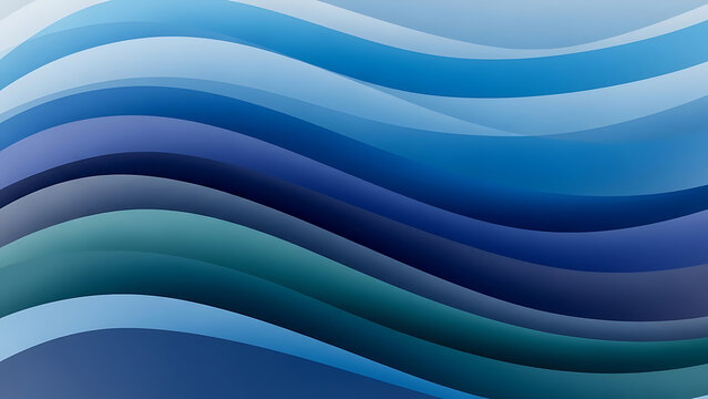 Dynamic abstract blue wave background with modern flowing lines gradient design and layered texture wallpaper.