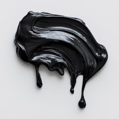 Black Paint Drip