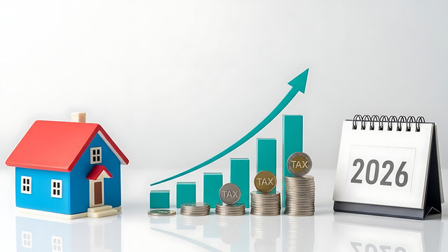 Projecting real estate market growth and property tax trends into 2026, financial investment strategy
