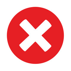 Cross mark icon 
