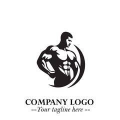 Fototapeta premium Elegant Wave Logo Symbol on a Clean White Background for Modern Minimalist Branding Design Art