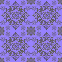 Classic Damask Seamless
Pattern - Vector Illustration for Elegant Textile
Design,Damask,Jacquard loom, Brocade, Satin weave,ethnic, geometric, textile, fabric, motif, retro