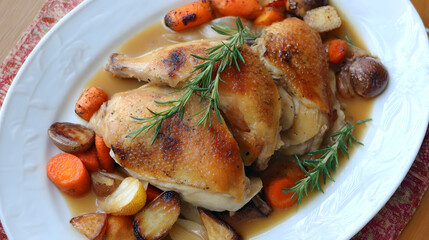 Roasted Chicken Plate