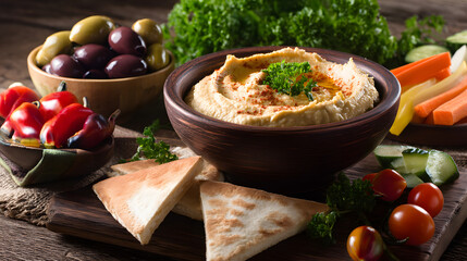 Creamy Hummus Bowl