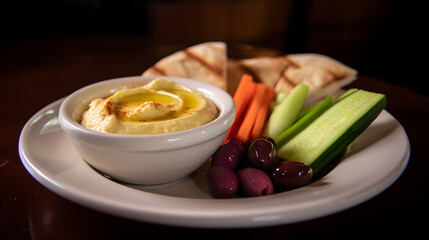 Creamy Hummus Bowl